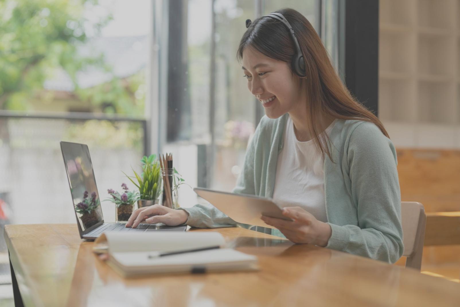 Beratungsgespräch im liriontavos-Büro in Wehr